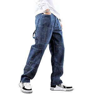 Noble Monk Mens Denim Jeans Stylish
