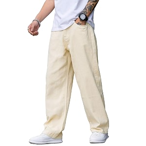 Noble Monk Mens Denim Jeans Stylish