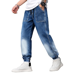 Noble Monk Mens Denim Jeans Stylish