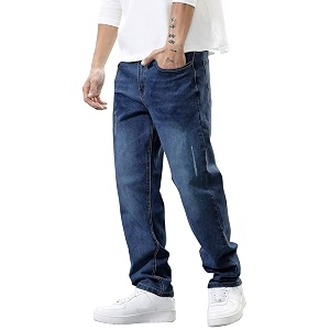 Noble Monk Mens Denim Jeans Stylish