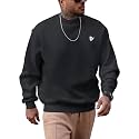 Noble Monk Men39s Fleece Crew Neck Sweatshirt