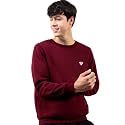 Noble Monk Men39s Fleece Crew Neck Sweatshirt