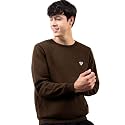 Noble Monk Men39s Fleece Crew Neck Sweatshirt