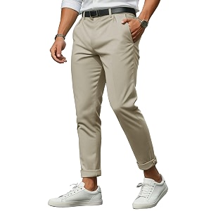 Noble Monk Mens Formal Trousers Regular
