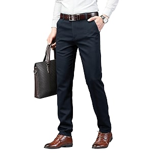 Noble Monk Mens Formal Trousers Regular