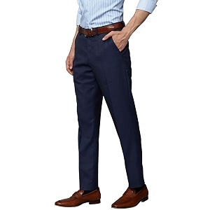 Noble Monk Mens Formal Trousers Regular