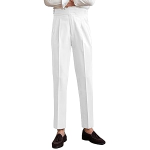 Noble Monk Mens Formal Trousers Regular