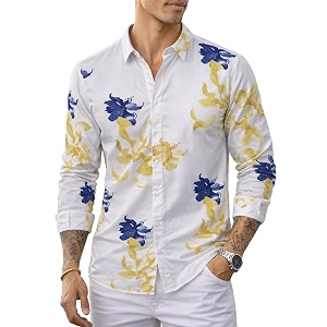Noble Monk Mens Full Sleeve Shirt