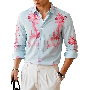 Noble Monk Mens Full Sleeve Shirt