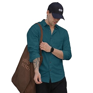 Noble Monk Mens Full Sleeve Shirt