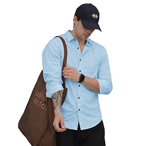 Noble Monk Mens Full Sleeve Shirt