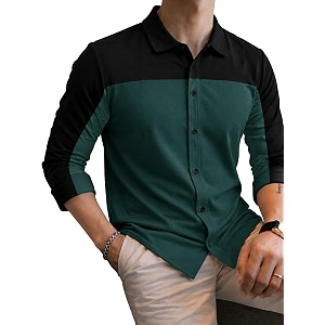Noble Monk Mens Full Sleeve Shirt