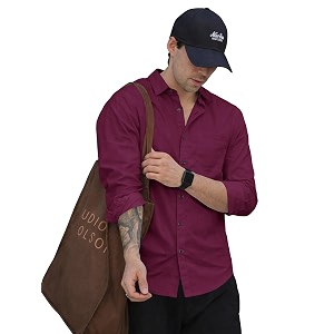 Noble Monk Mens Full Sleeve Shirt