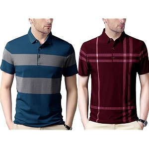 Noble Monk Mens Polycotton Regular Fit Polo