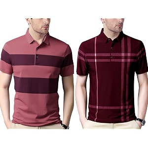 Noble Monk Mens Polycotton Regular Fit Polo