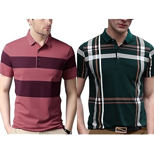 Noble Monk Mens Polycotton Regular Fit Polo