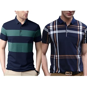 Noble Monk Mens Polycotton Regular Fit Polo