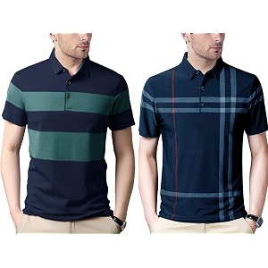 Noble Monk Mens Polycotton Regular Fit Polo