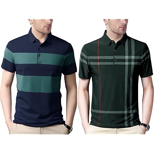 Noble Monk Mens Polycotton Regular Fit Polo