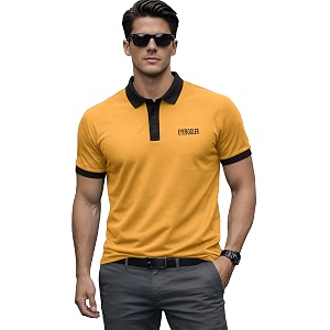 Noble Monk Mens Regular Fit Polo Neck