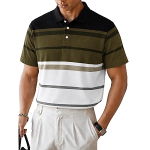 Noble Monk Mens Regular Fit Polo Neck