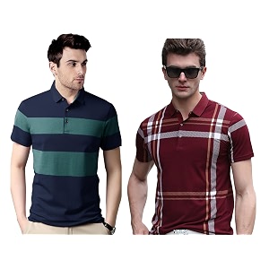 Noble Monk Mens Polycotton Regular Fit Polo