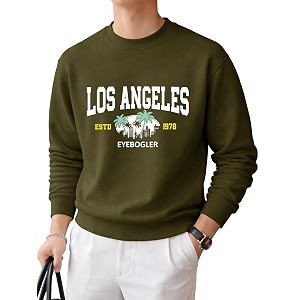 Noble Monk Mens Round Neck Sweatshirt