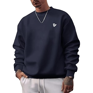 Noble Monk Mens Round Neck Sweatshirt