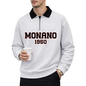 Noble Monk Mens Round Neck Sweatshirt