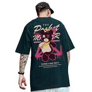 Noble Monk Mens Round Neck Half Sleeve