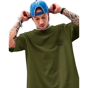 Noble Monk Mens Round Neck Half Sleeve