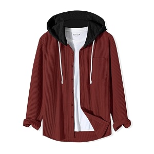 Noble Monk Mens Solid Regular Fit Shirts