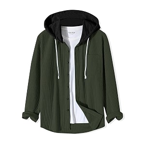 Noble Monk Mens Solid Regular Fit Shirts