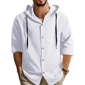 Noble Monk Mens Solid Regular Fit Shirts