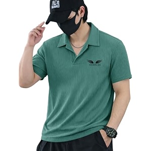 Noble Monk Mens Solid Regular Fit Polo