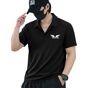 Noble Monk Mens Solid Regular Fit Polo