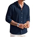Noble Monk Men39s Solid Regular Fit Shirts