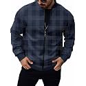 Noble Monk Men Cotton Blend Checkered Full