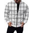 Noble Monk Men Cotton Blend Checkered Full