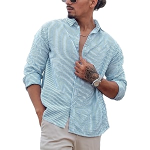 Noble Monk Mens Full Sleeve Shirt