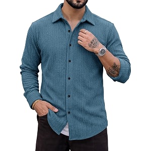 Noble Monk Mens Full Sleeve Shirt