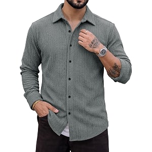 Noble Monk Mens Full Sleeve Shirt