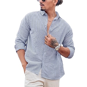 Noble Monk Mens Full Sleeve Shirt