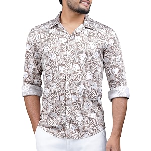 Noble Monk Mens Full Sleeve Shirt