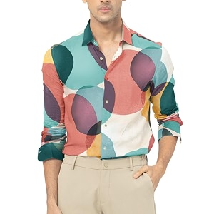 Noble Monk Mens Full Sleeve Shirt