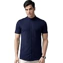 Noble Monk Mens Cotton Blend Half Sleeve