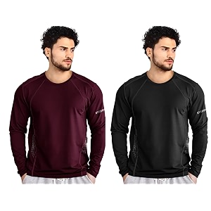 Noble Monk Mens Polyester Solid Regular Fit