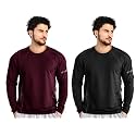 Noble Monk Mens Polyester Solid Regular Fit