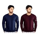 Noble Monk Mens Polyester Solid Regular Fit