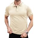 Noble Monk Mens Pure Cotton Loose Half Sleeve Polo T-Shirt | Collar Tshirt |Casual T-Shirt